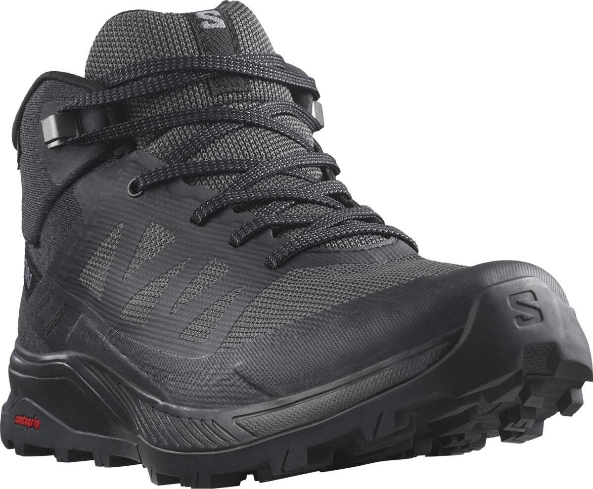 Salomon Outrise Mid GTX Women s Hiking Shoes Black Alltricks