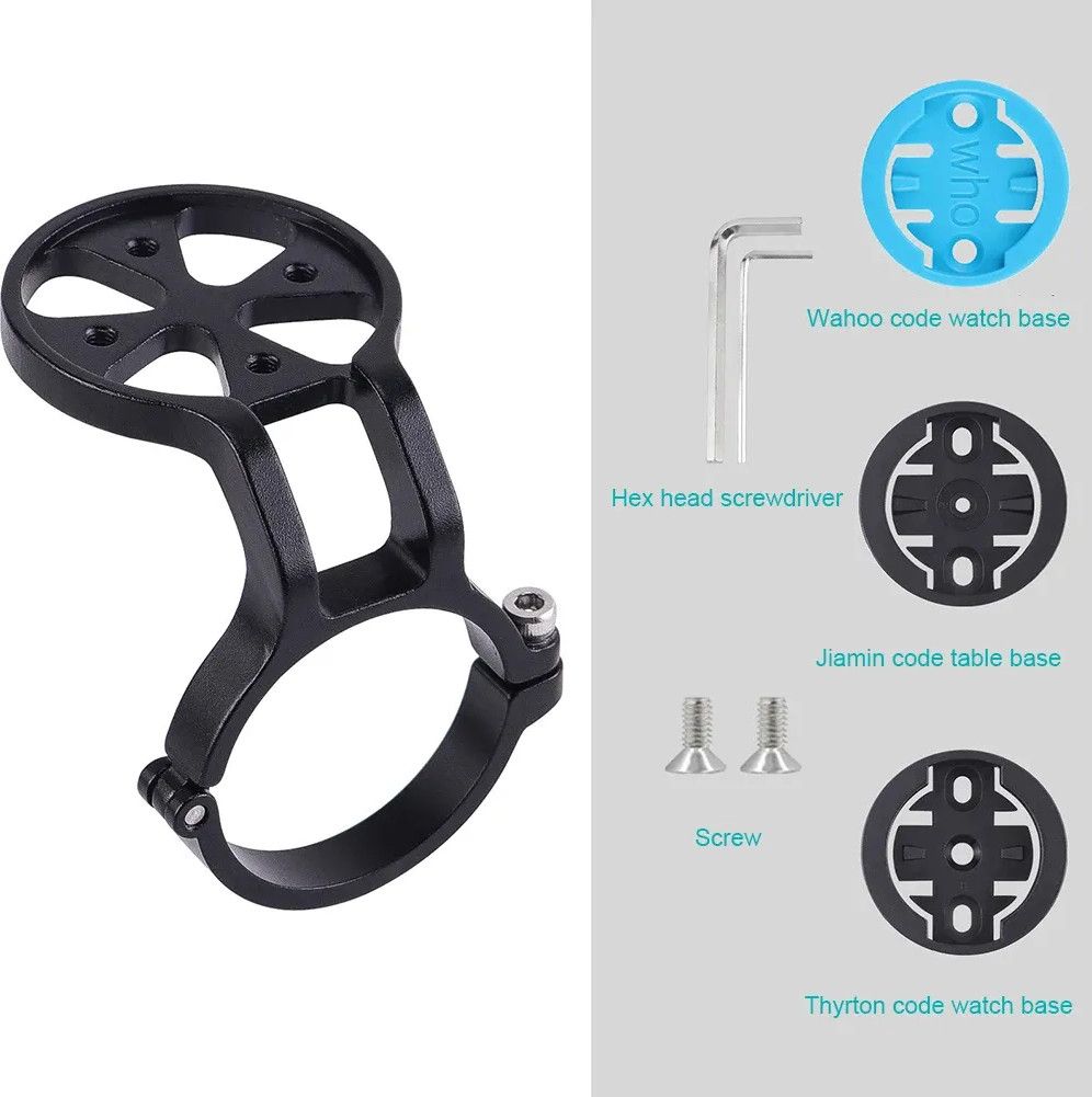 Support De Guidon Vélo Pour GPS Garmin, Bryton, Wahoo - Avec Extension De Potence - Neuf Garmin