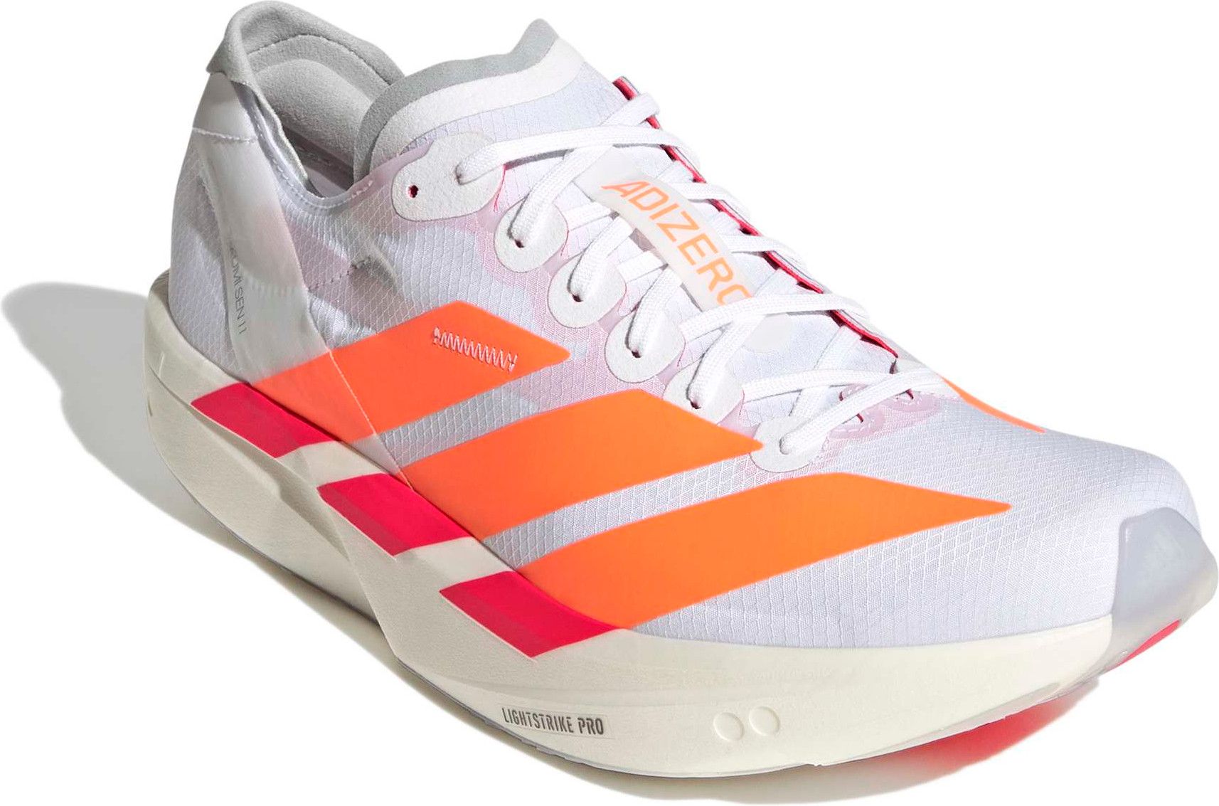 adidas Adizero Takumi Sen 11 Men's Running Shoes in White/Orange