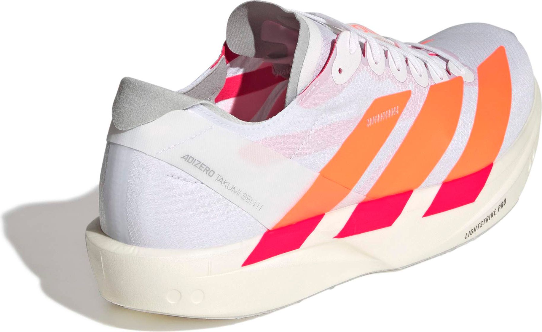 adidas Adizero Takumi Sen 11 Men's Running Shoes in White/Orange