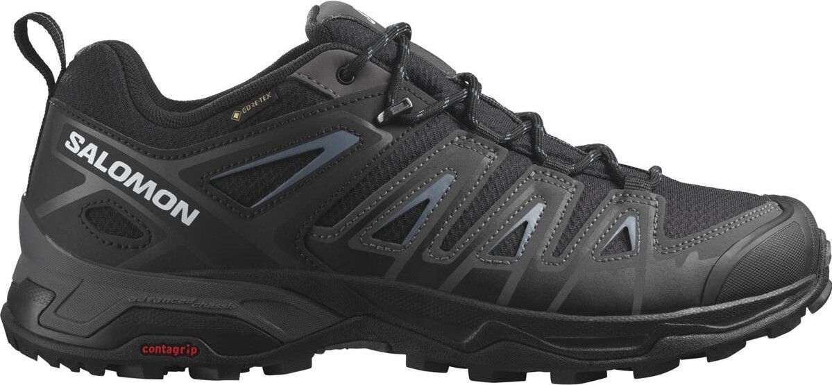 Salomon X Ultra Pioneer GTX Hiking Shoes Black Blue Men's