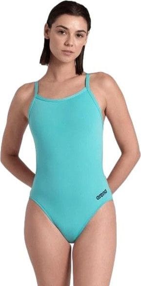 Maillot de Bain Arena Team Swimsuit Challenge Solid Bleu