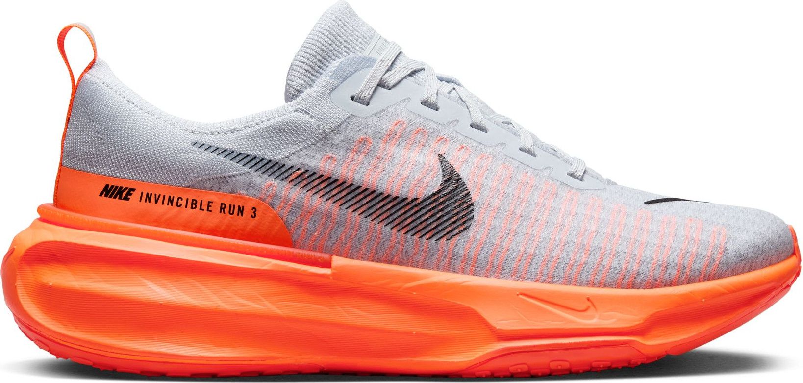 Chaussures Running Nike Invincible 3 Gris Orange Homme Alltricks