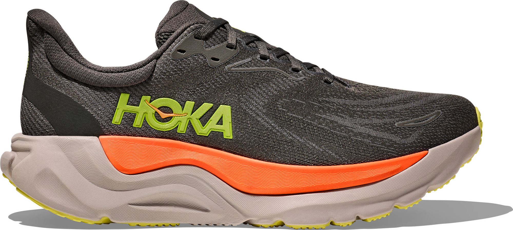 NEW Hoka Arahi 8 Mens 7 Running Shoes Grey Orange Stability Sneakers Workout Gym HOKA ONE ONE® Arahi 8 for Men | HOKA ONE ONE® main image 2