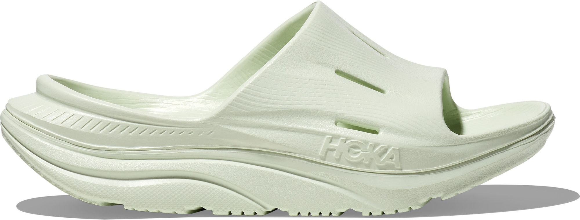 靴 HOKA ORA RECOVERY SLIDE 3 27cm Hoka Ora Recovery Slide 3 Green Unisex Recovery Shoes | Alltricks.com