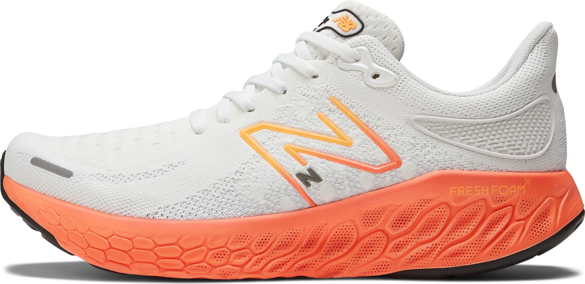 New Balance Fresh Foam X 1080 v12 Running Shoes White Orange 