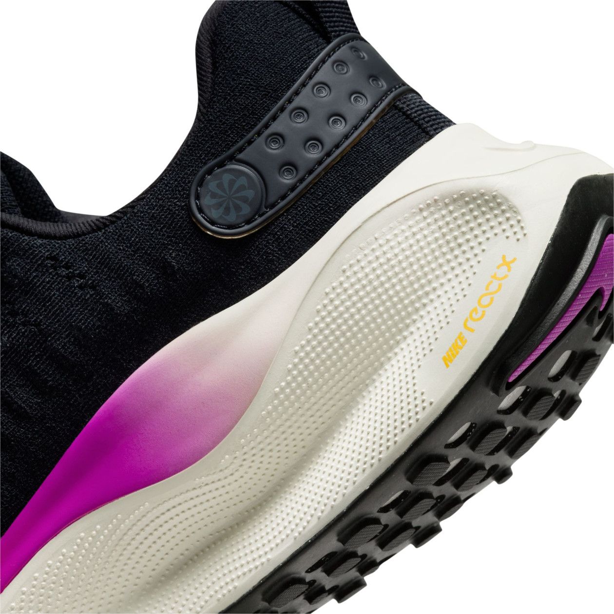 Nike ReactX Infinity Run 4 Black Violet Women s Running Shoes Alltricks