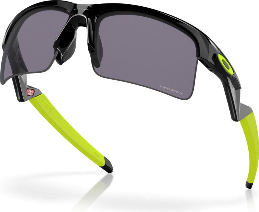 Capacitor (Youth Fit) Prizm Grey Lenses, Polished Black