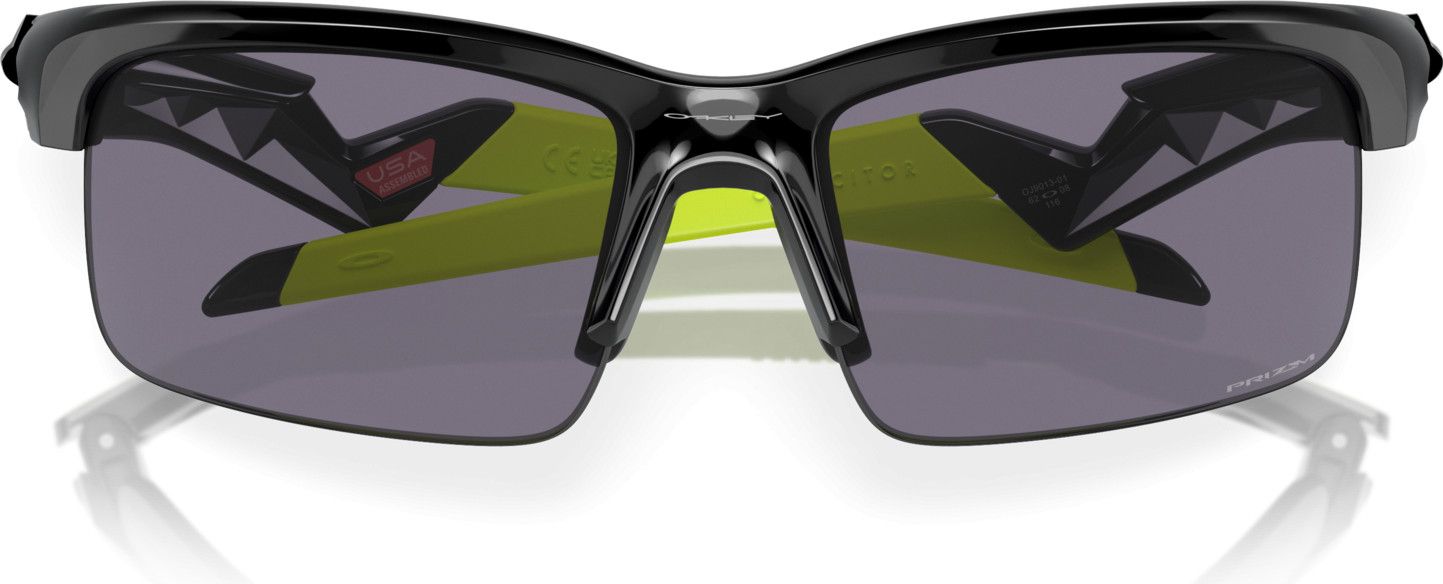 ★新品・正規輸入品！OAKLEY オークリー OJ9013-0162 CAPACITOR キャパシター ポリッシュブラック プリズムグレイ★ Capacitor (Youth Fit) Prizm Grey Lenses, Polished Black