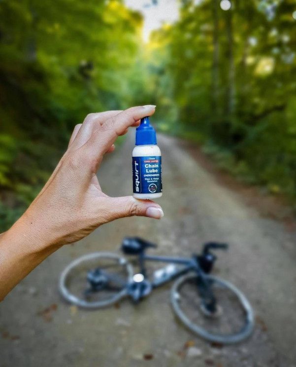 Lubrifiant Chaîne Vélo Sec Squirt 500 Ml - Longue Durée, Cire De Paraffine, Neuf