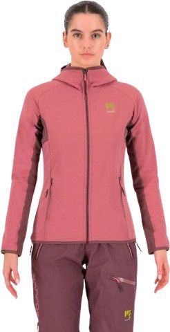 Felpa Con Zip Karpos Moiazza Retrò - Pile In Poliestere, Taglia XL, Colore Verde