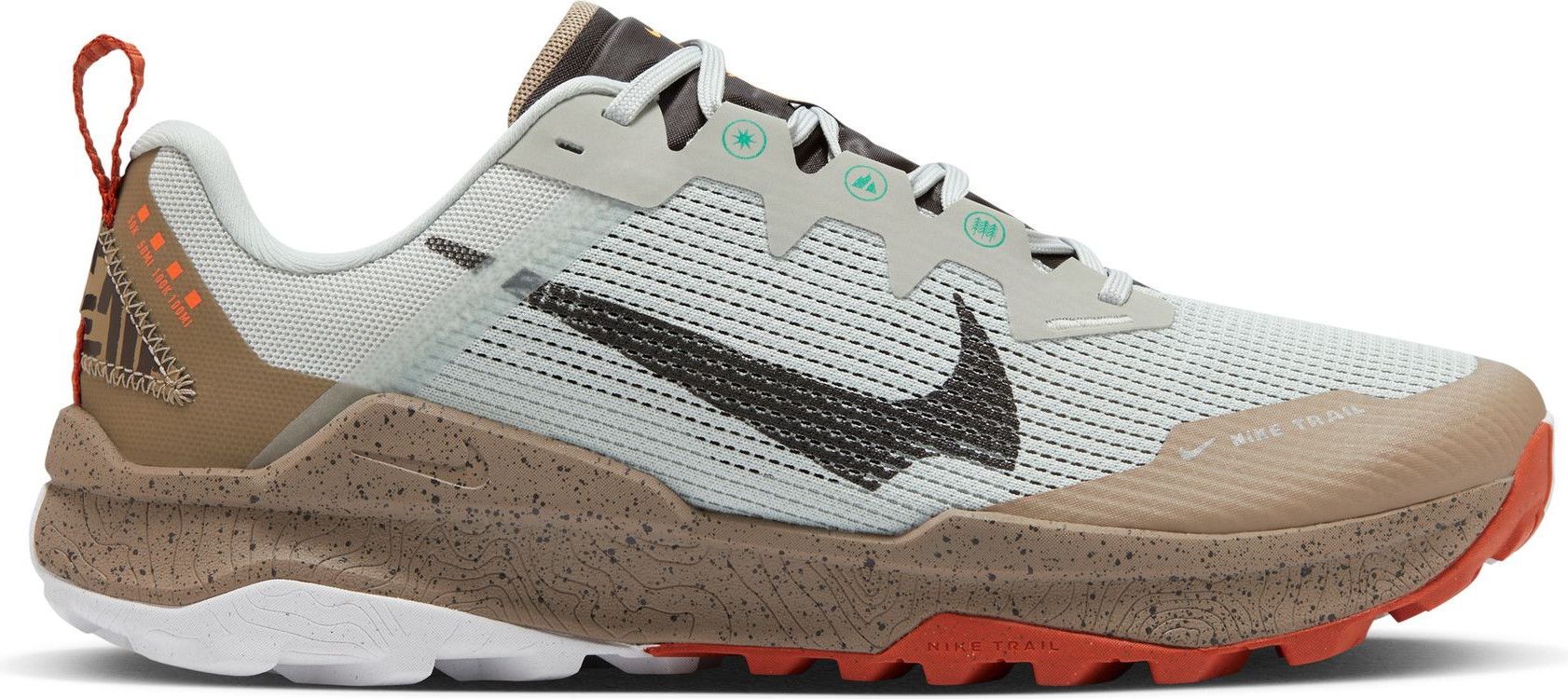 Chaussures Trail Nike Wildhorse 8 Gris Orange Homme