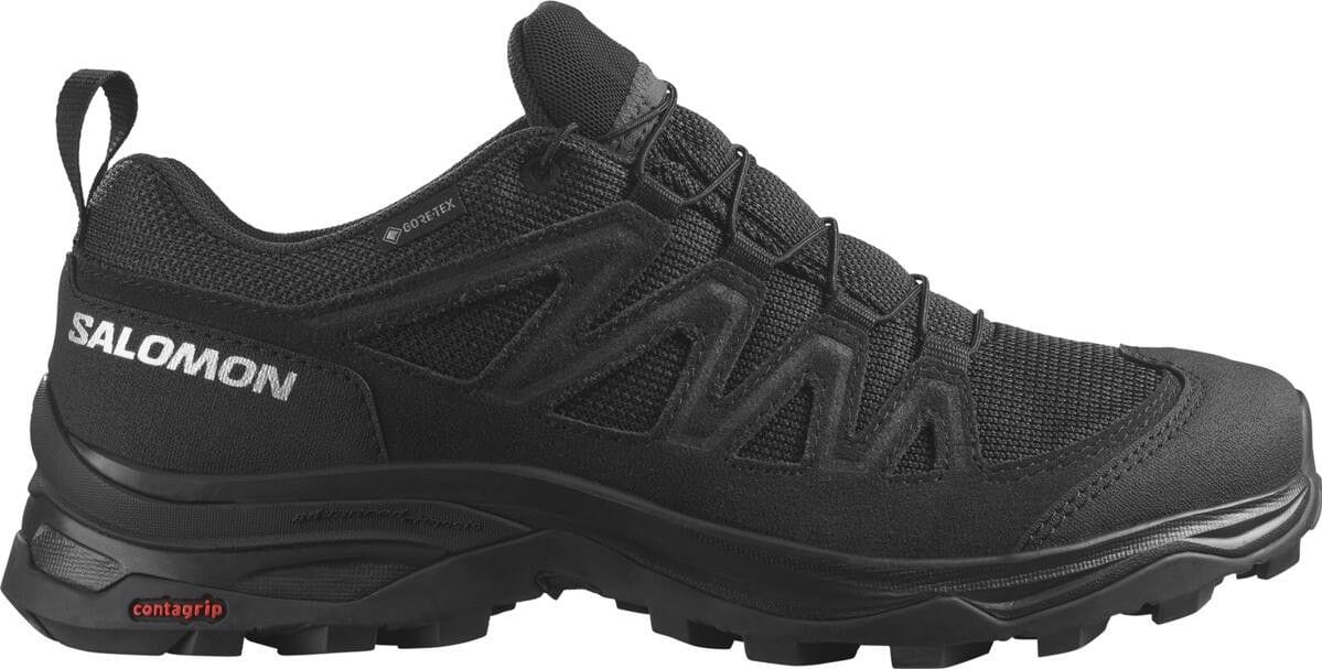 Salomon X Ward Leather GTX Hiking Shoes Black Women s Alltricks