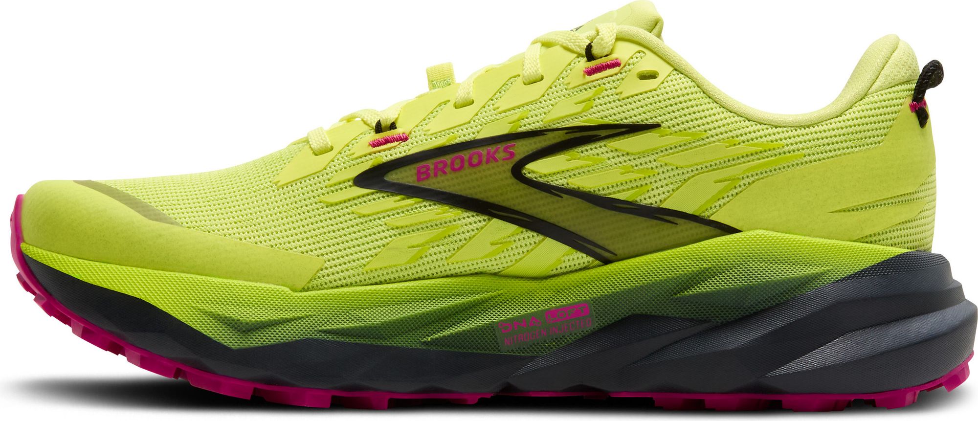Brooks Cascadia 19 Yellow/Rose Women's Trail Shoes
