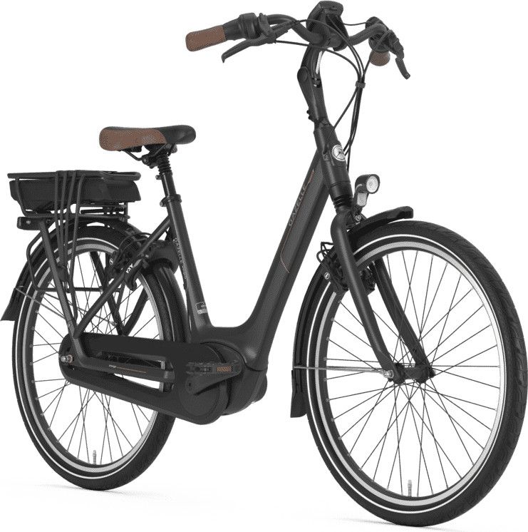 Gazelle Orange C8 Hybrid Dutch Electric Bike, Bosch Active Plus Motor | Electric Bicycle Motor