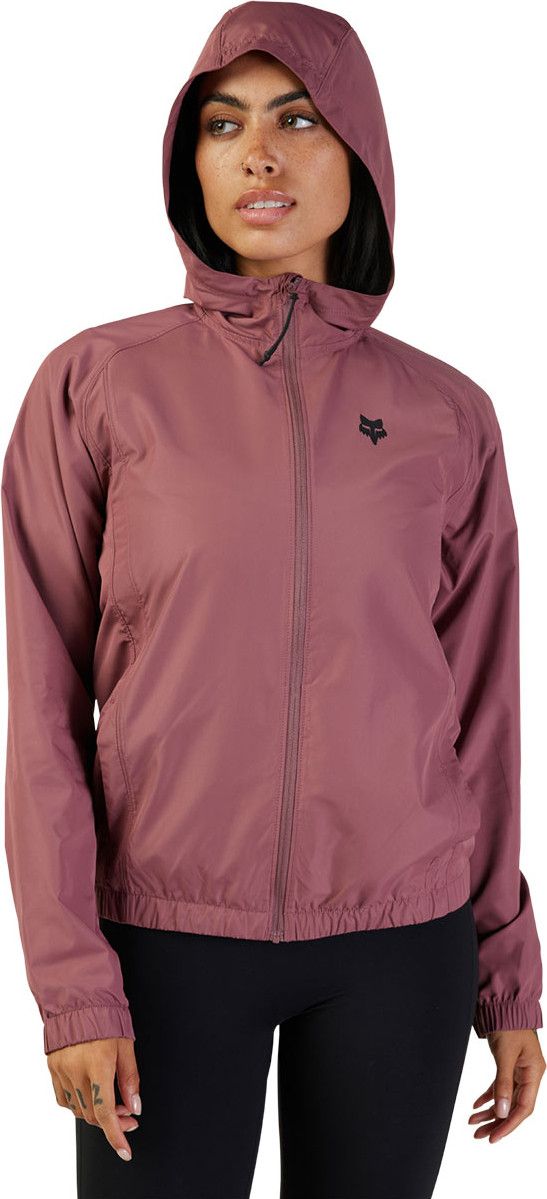 Fox Head Women's Windbreaker Jacket burgundy