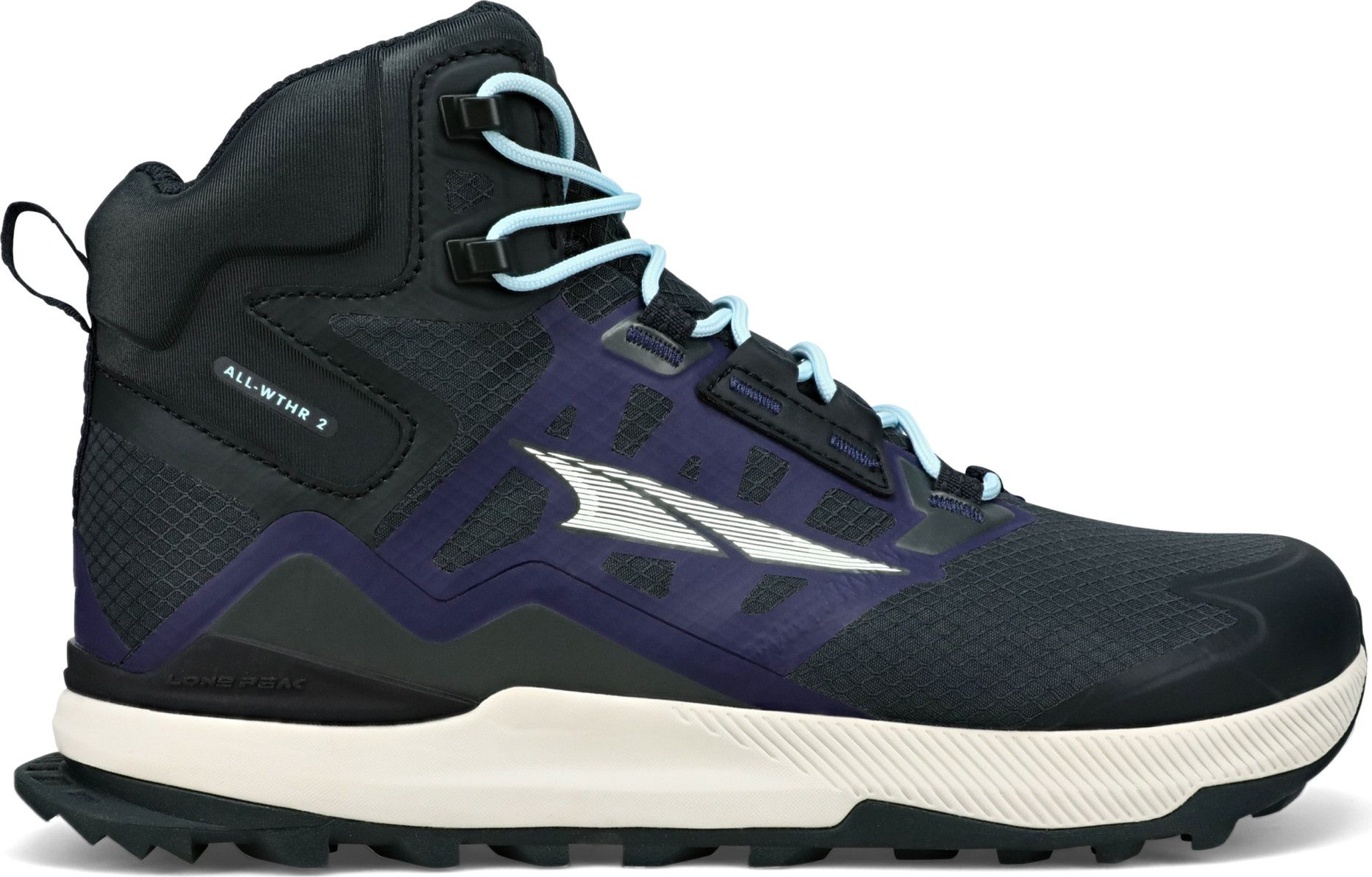 Altra Lone Peak All Weather Mid 2 Black Blue Women s Hiking Shoes Alltricks