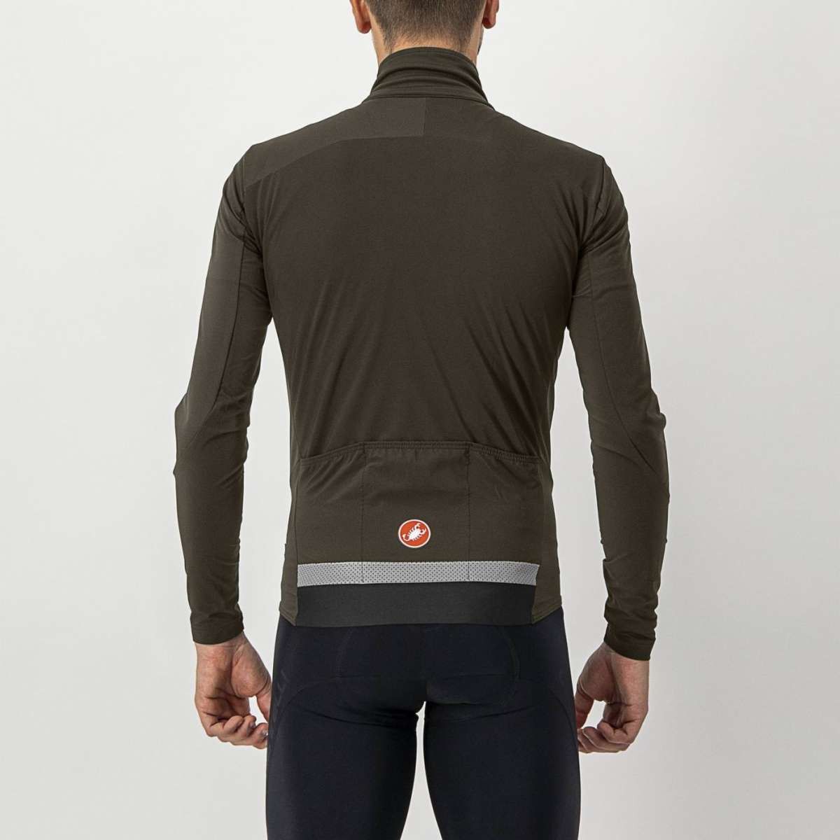 Castelli Beta Ros Kaki Long Sleeve Jacket | Alltricks.com