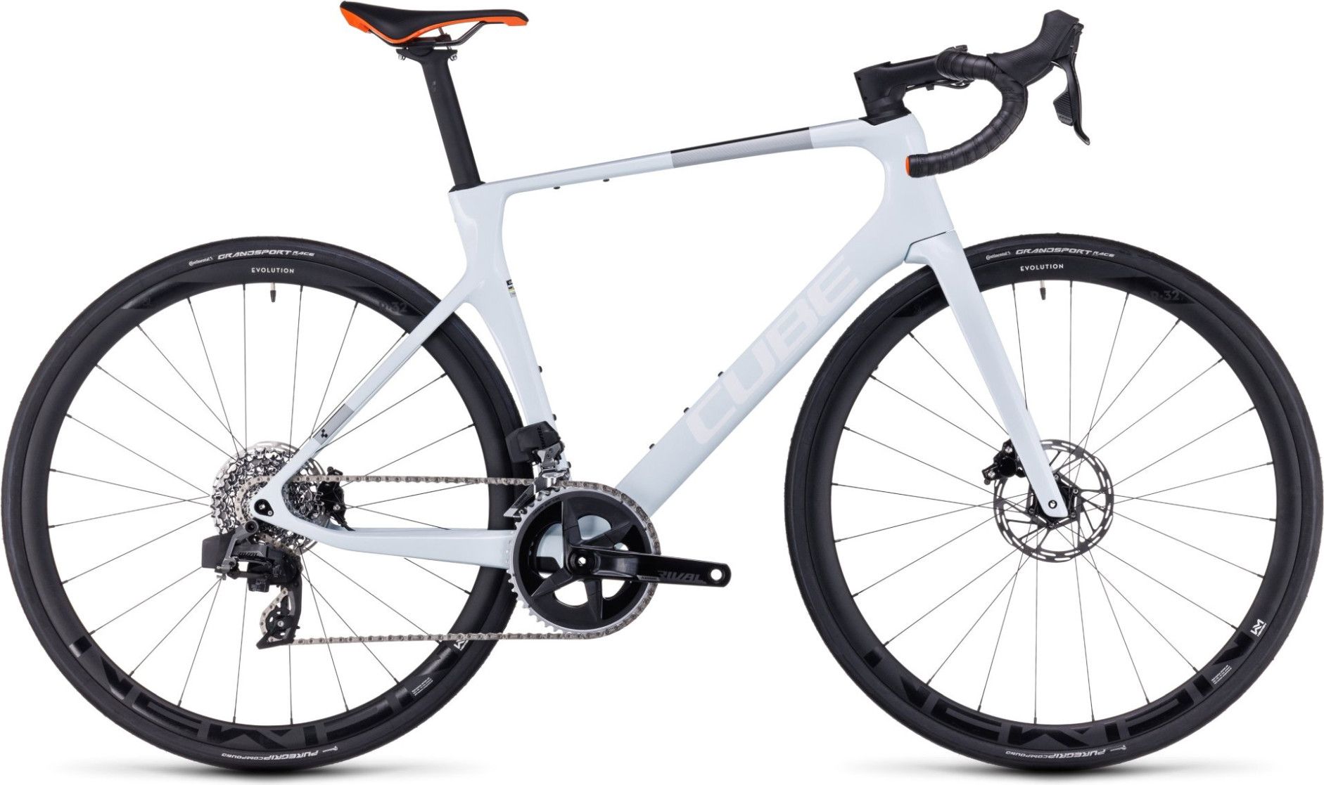 Cube Agree C:62 Pro Road Bike Sram Rival eTap AXS 12S 700 mm White
