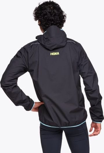 Waterproof Jacket Hoka Tecsky Noir Homme | Alltricks.com