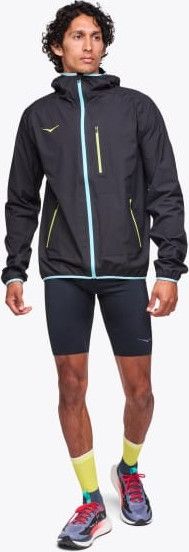 Waterproof Jacket Hoka Tecsky Noir Homme | Alltricks.com