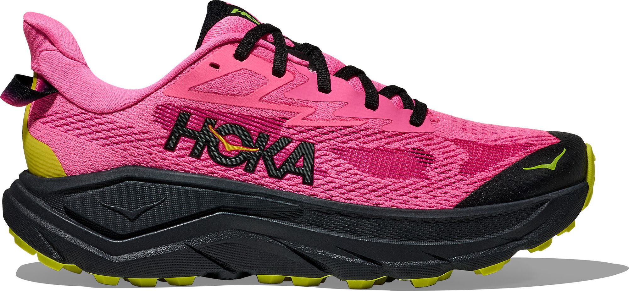 Zapatillas Trail Hoka Challenger 8 Rosa/Negro, Mujer | Alltricks.es