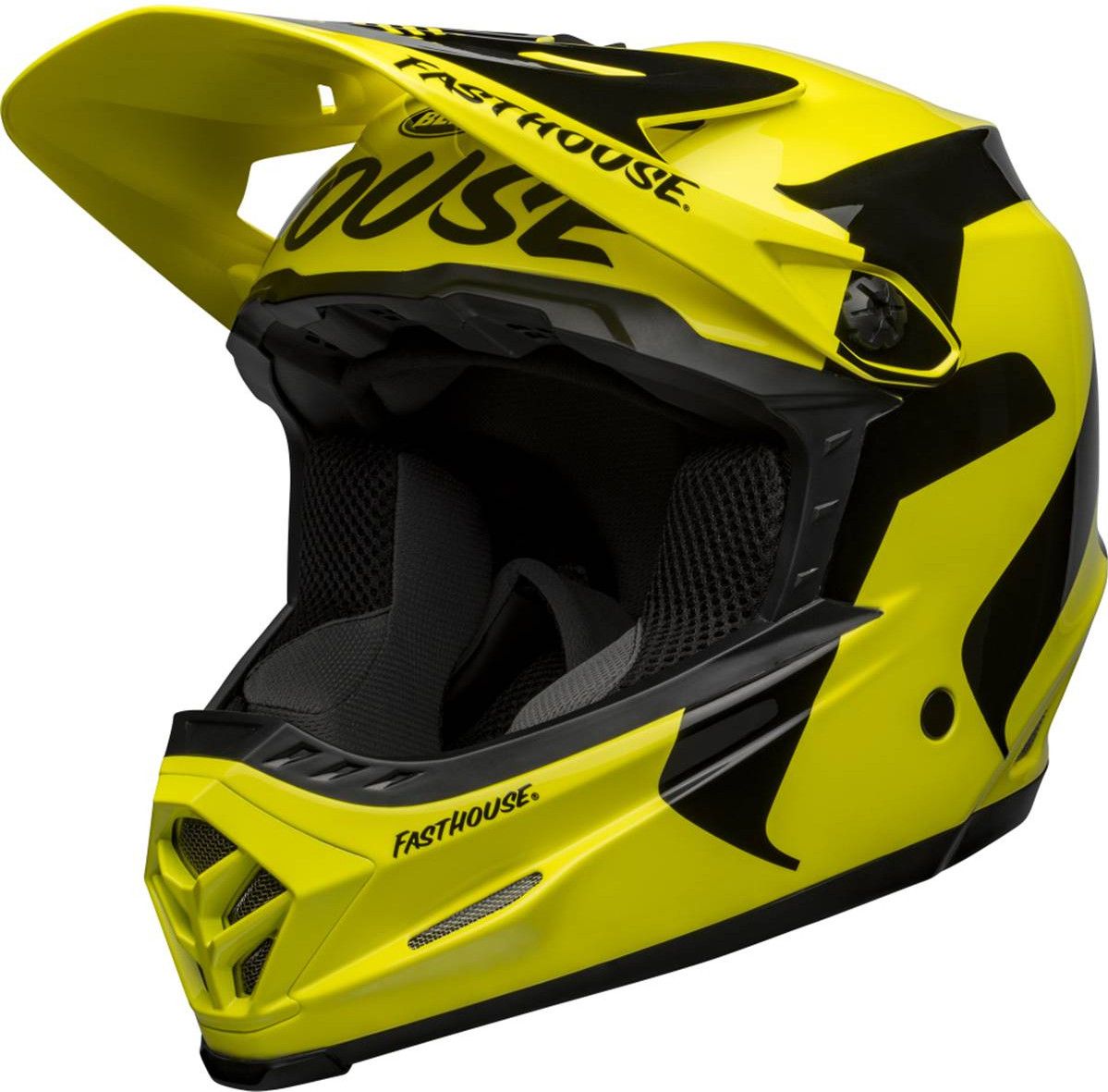 Bell Full 9 Fusion Mips Full Face Helmet Fluo Yellow Black 2021 Alltricks