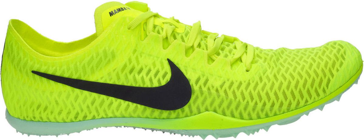 Nike Zoom Mamba 5 Yellow Green Unisex Track Field Shoes