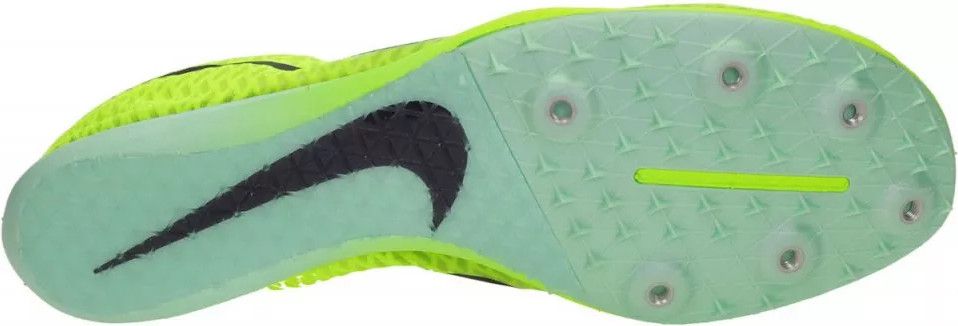 Nike Zoom Mamba 5 Yellow Green Unisex Track Field Shoes Alltricks