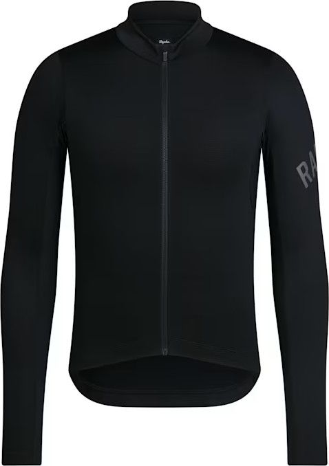 Rapha Pro Team Midweight long sleeve jersey Black White Alltricks