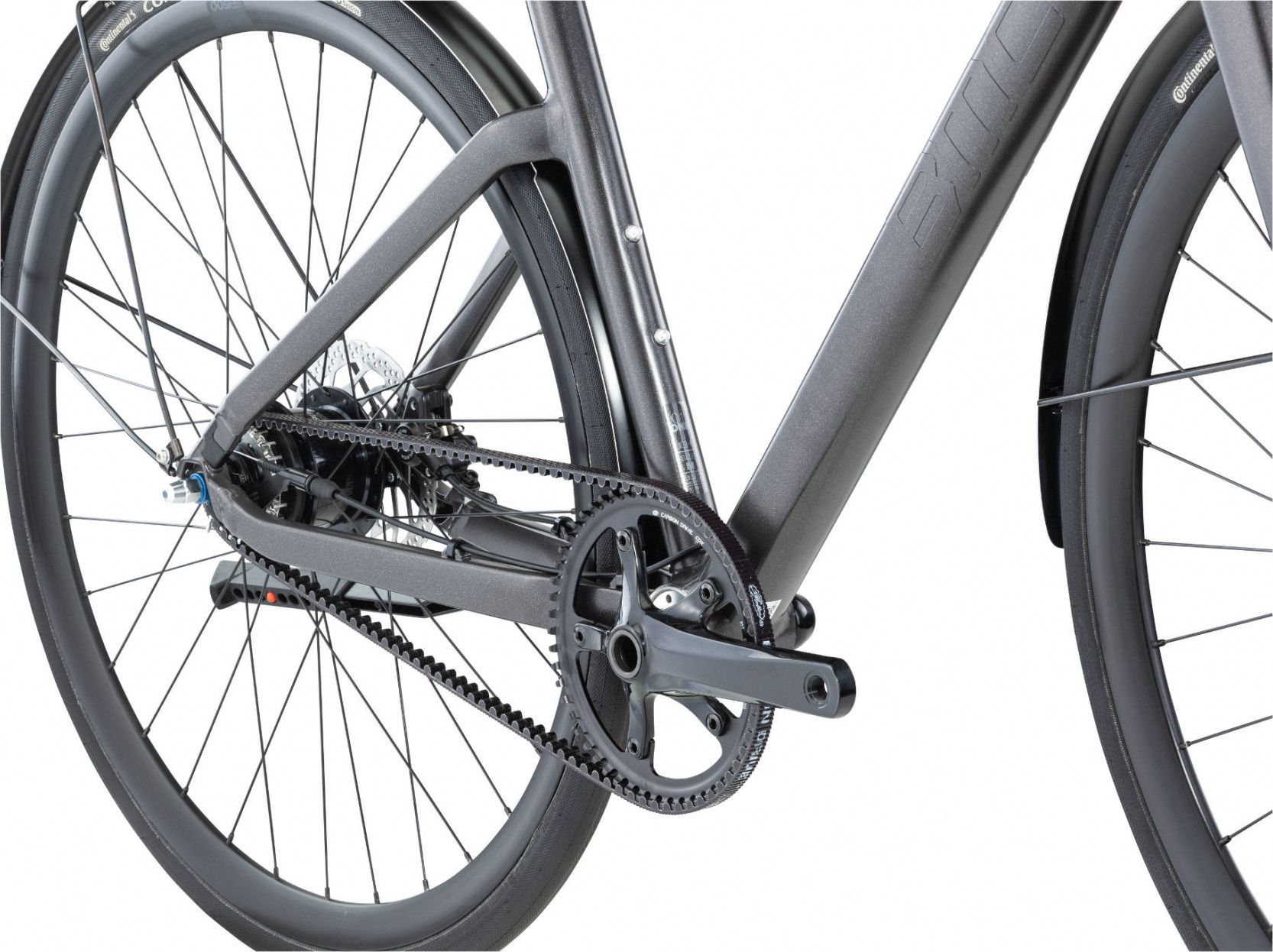BMC Alpenchallenge 01 One Fitness City Bike Shimano Alfine 8S Belt 700 mm Metallic Anthracite Grey 2021