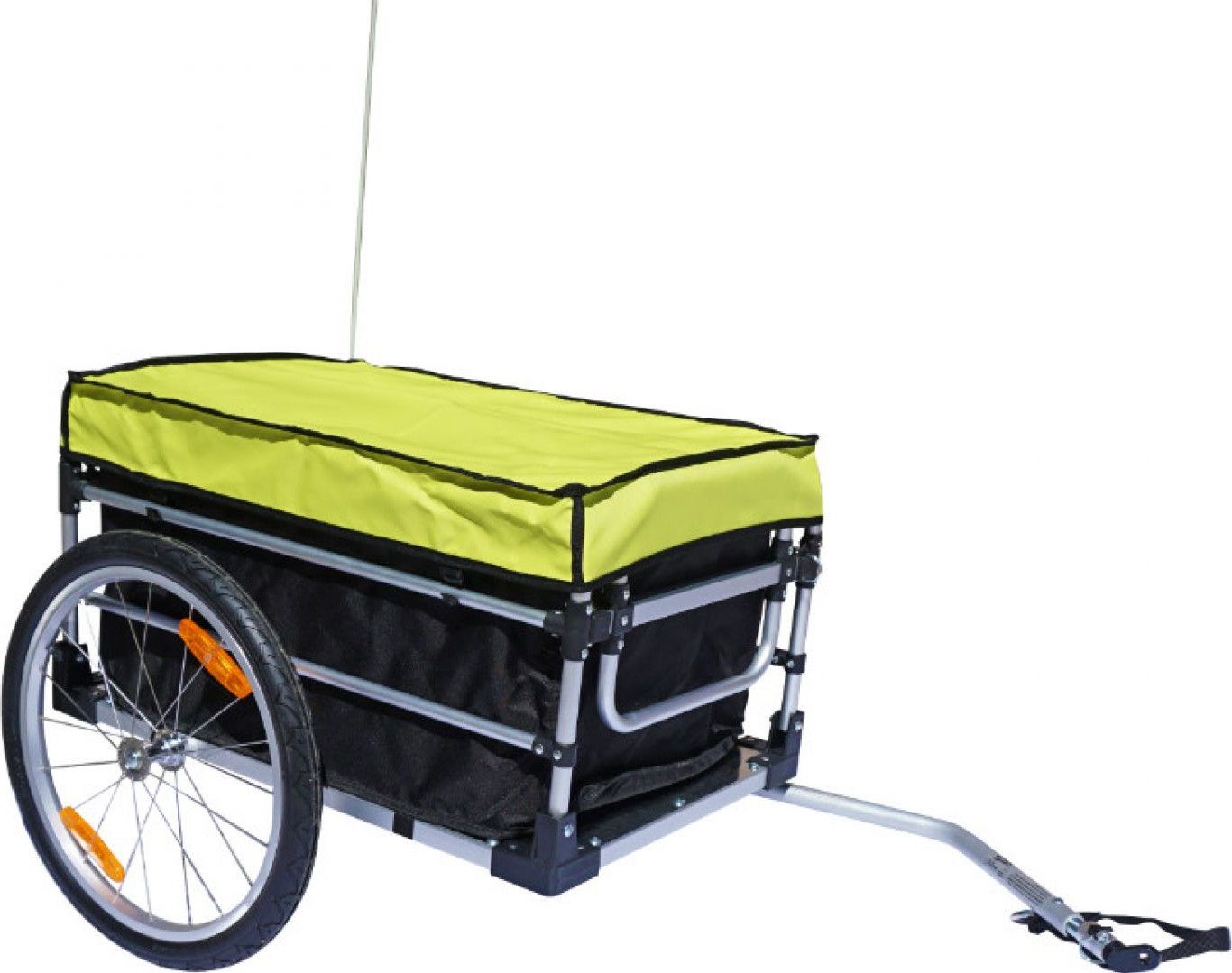 Remorque Vélo P2R SELECTION - Chargement 60x35x28cm - Jusqu'à 27kg - Neuve
