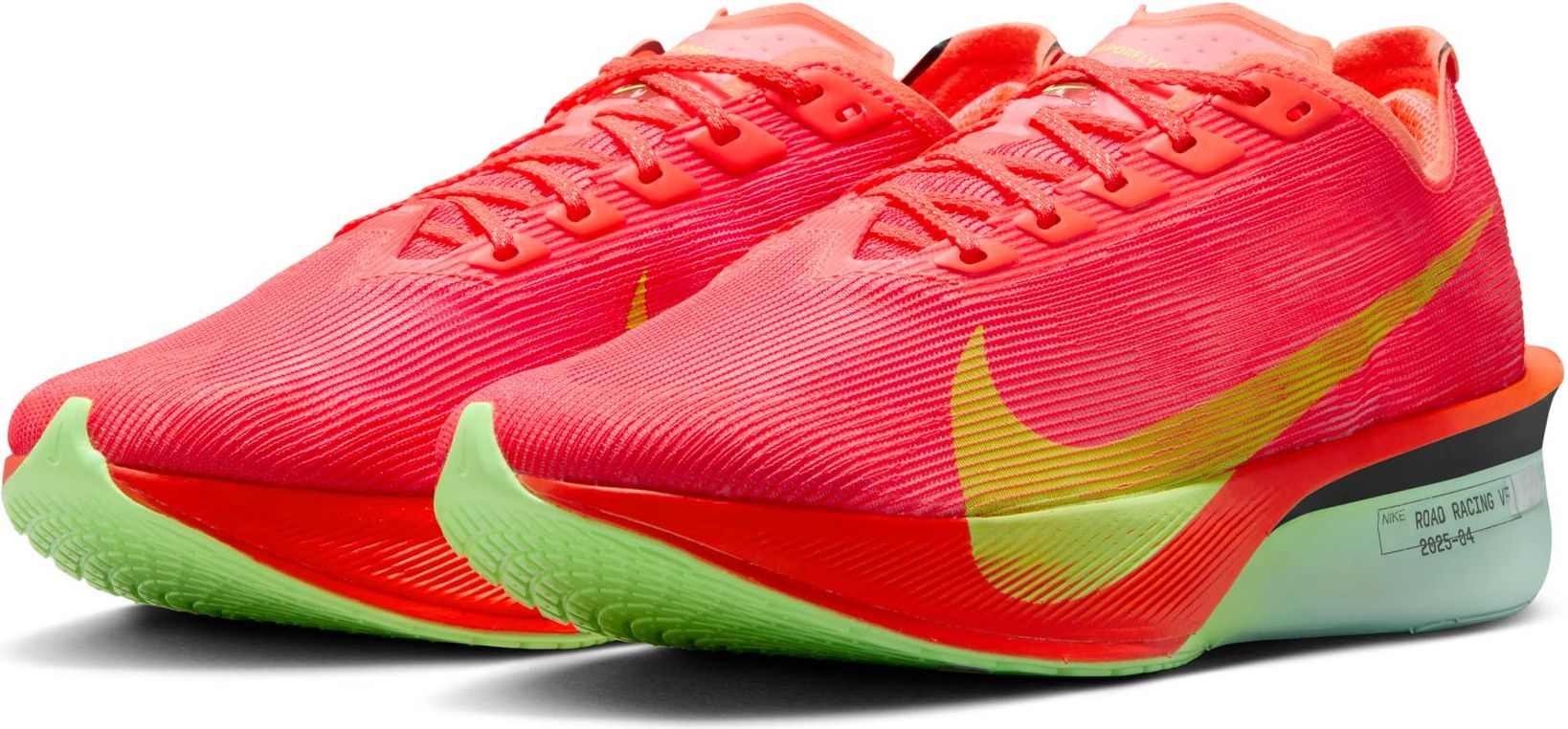 Nike Vaporfly 4 Running Shoes Red/Green Women display picture 2