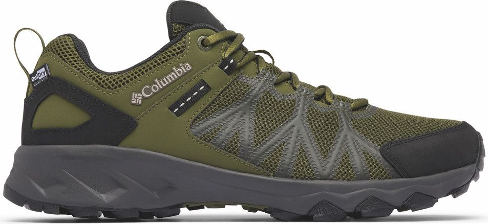 Columbia Peakfreak II OutDry Hiking Shoes, Green, Men display picture 1