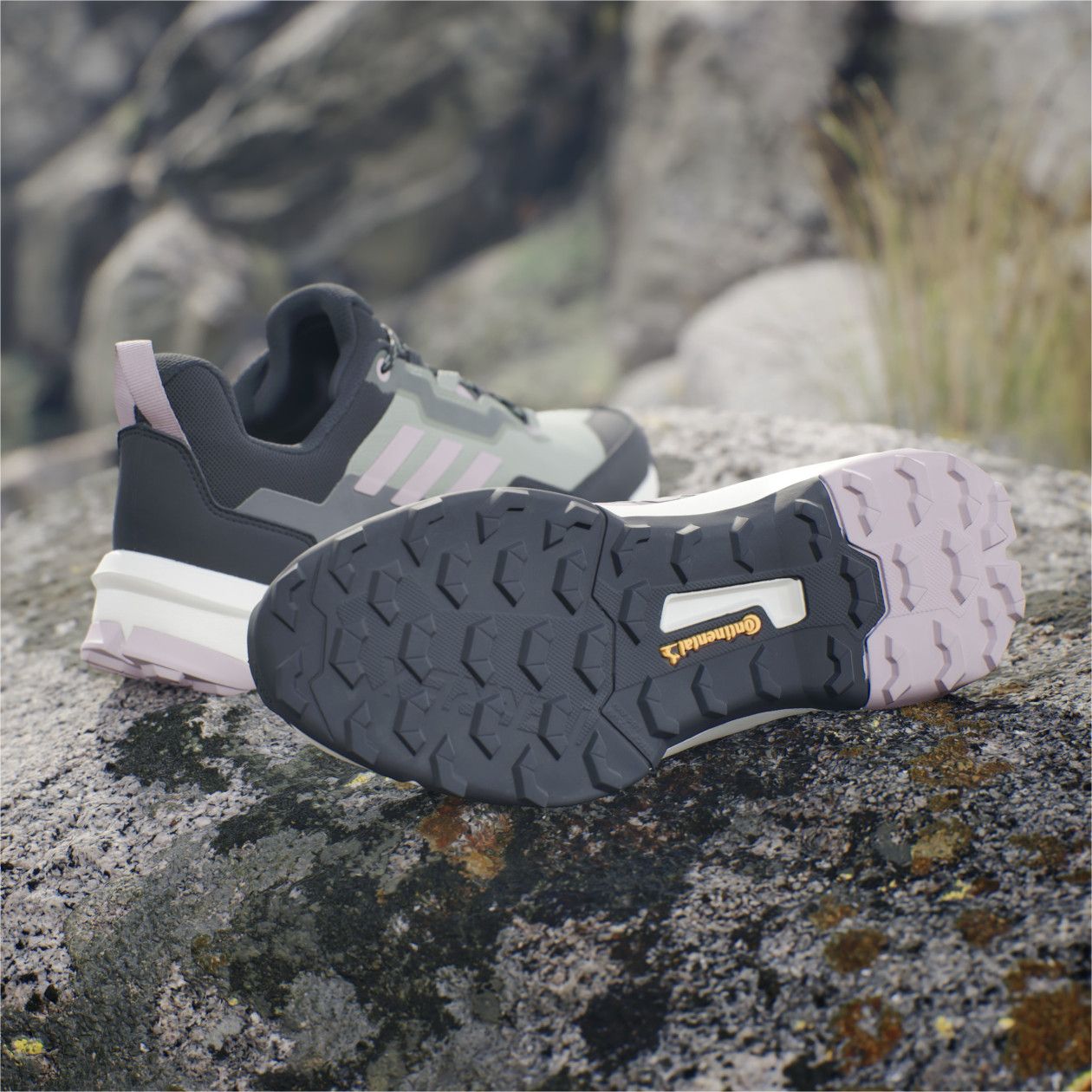 adidas Terrex AX4 GTX Grey Black Women's Hiking Shoes