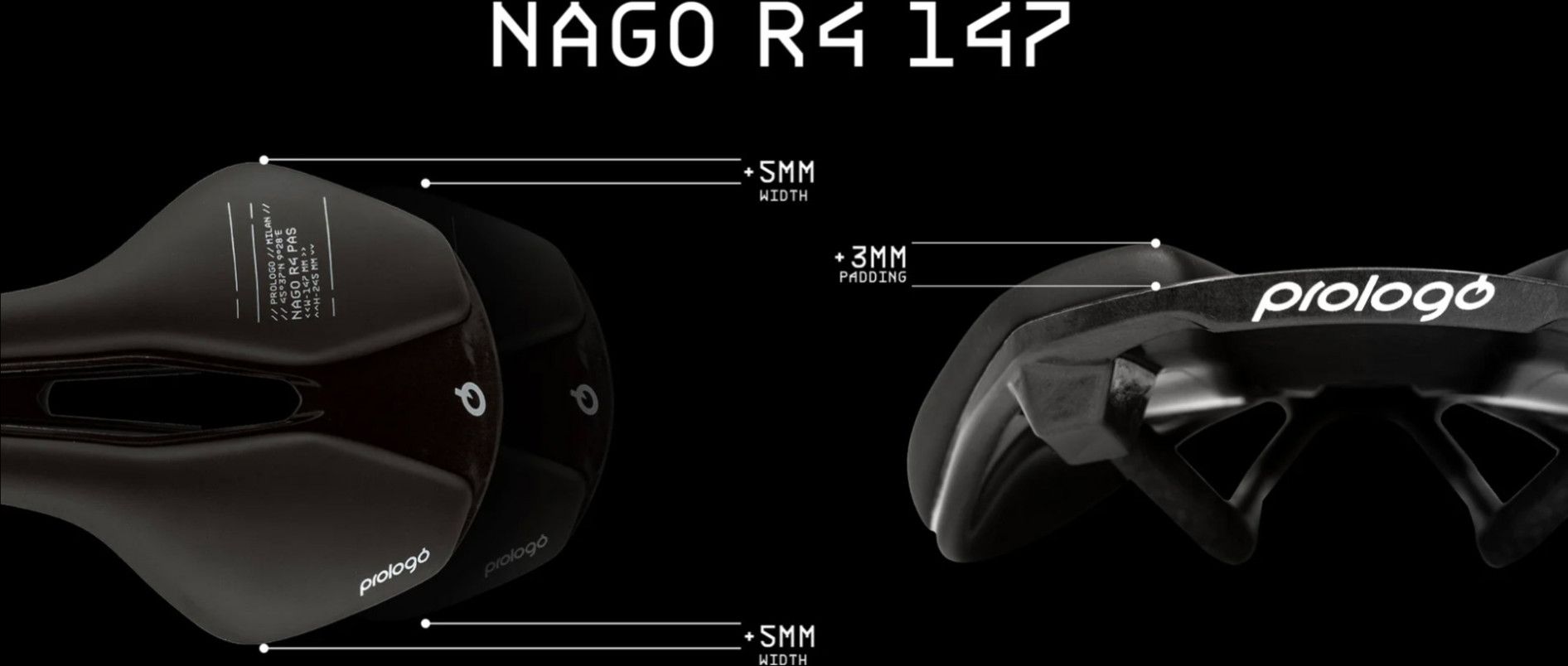 Prologo Nago R4 PAS Nack Black | Alltricks.com