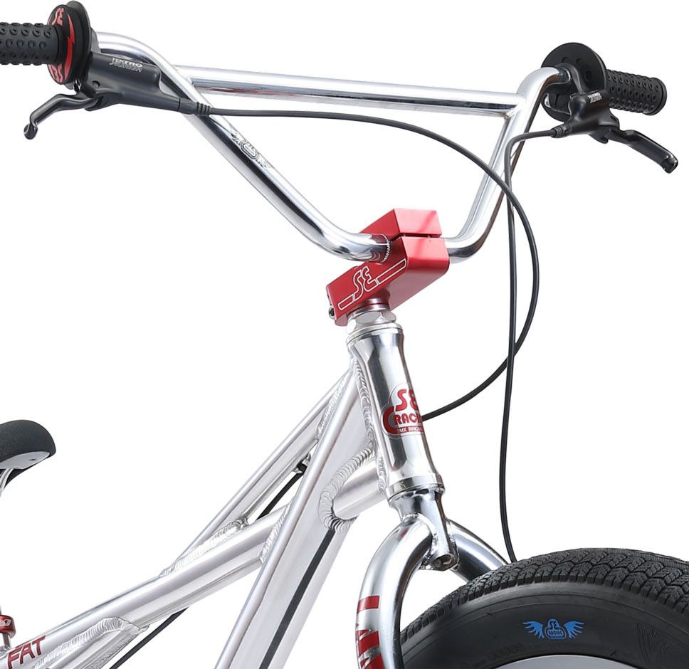 SE Bikes Fat Quad 26'' Plus Wheelie Bike High Polish Silver