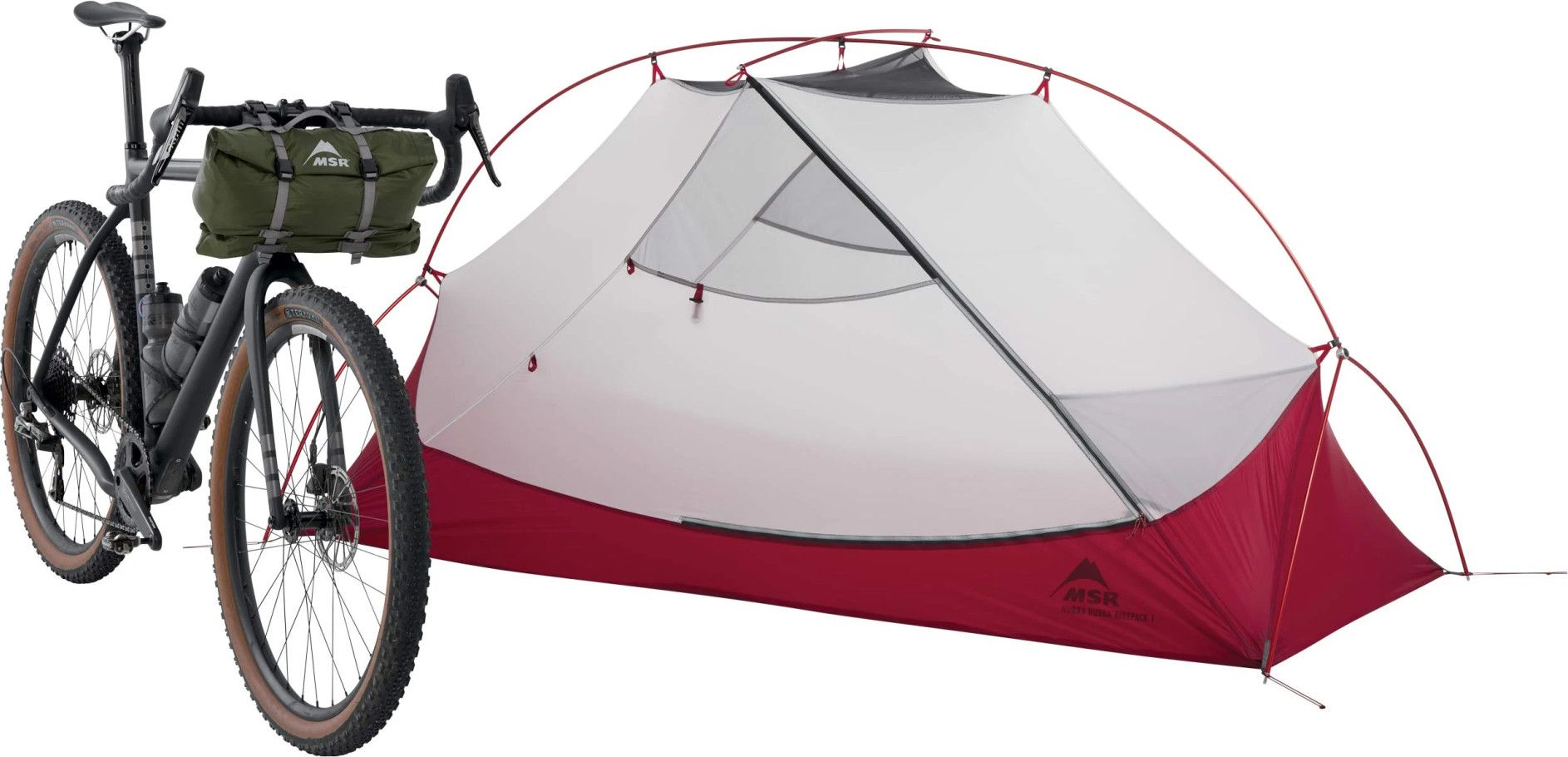 1-Personen-Zelt MSR Hubba Hubba Bikepack 1 Grn | Alltricks.de