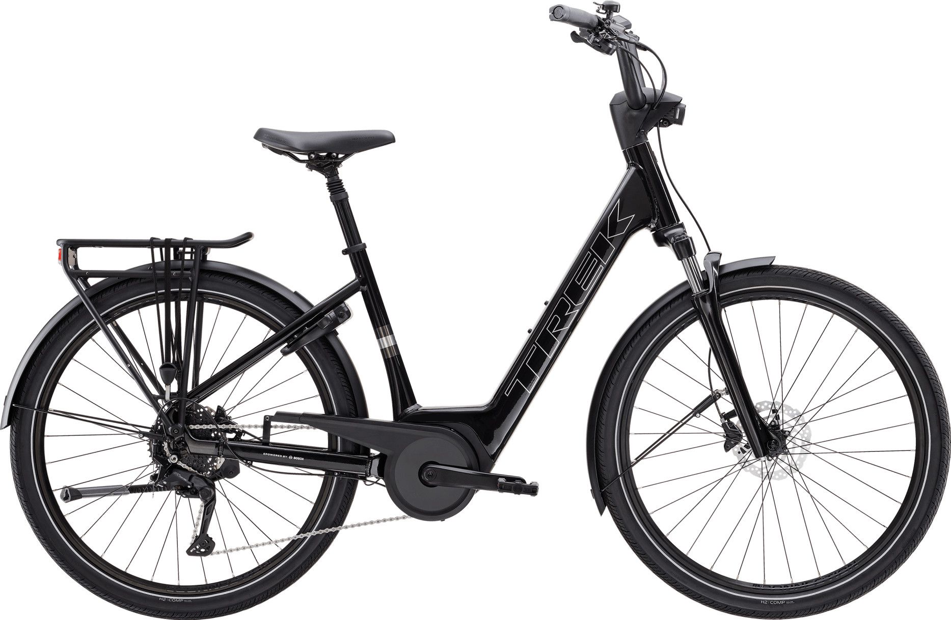 TREK Verve+ 2 （点検済） Trek Verve+ 2 Lowstep 400wh Electric City Bike Shimano Cues 9S