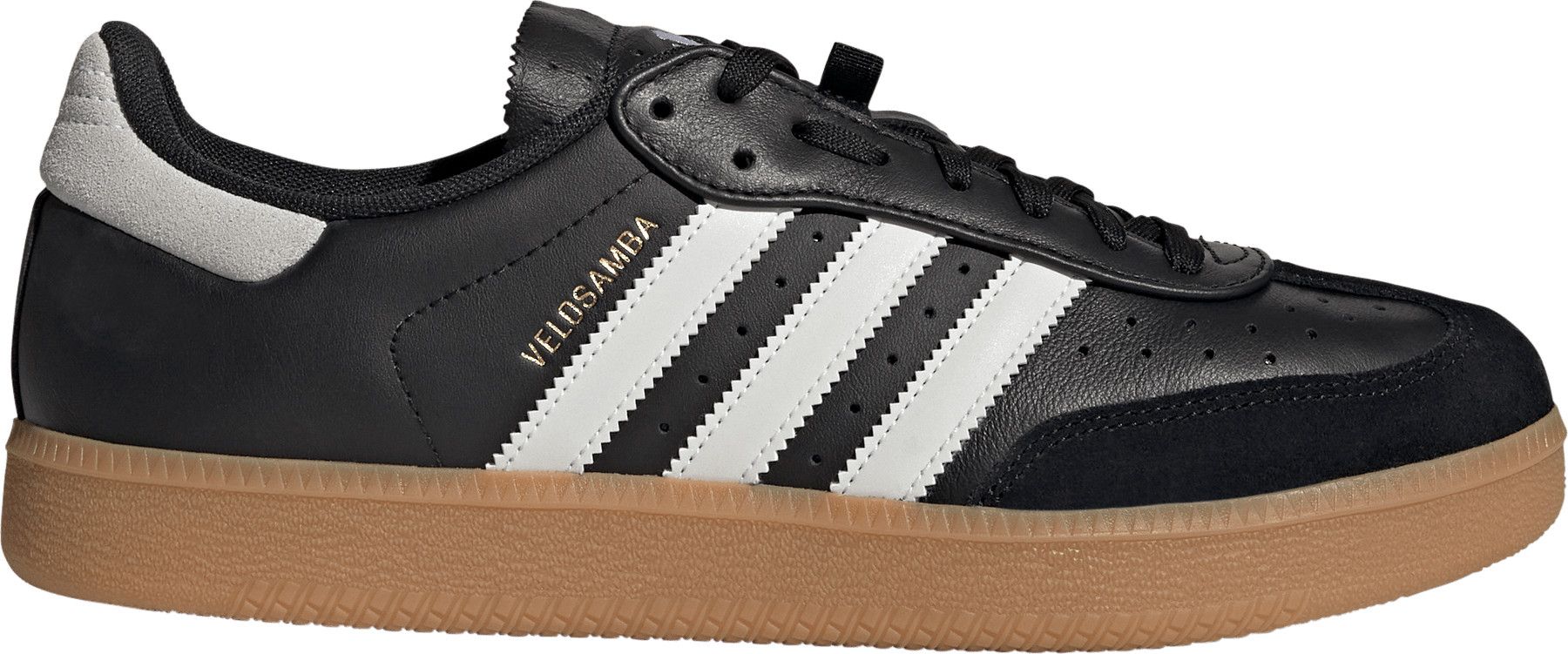 adidas Velosamba Leather Cycling Shoes Black/White Unisex