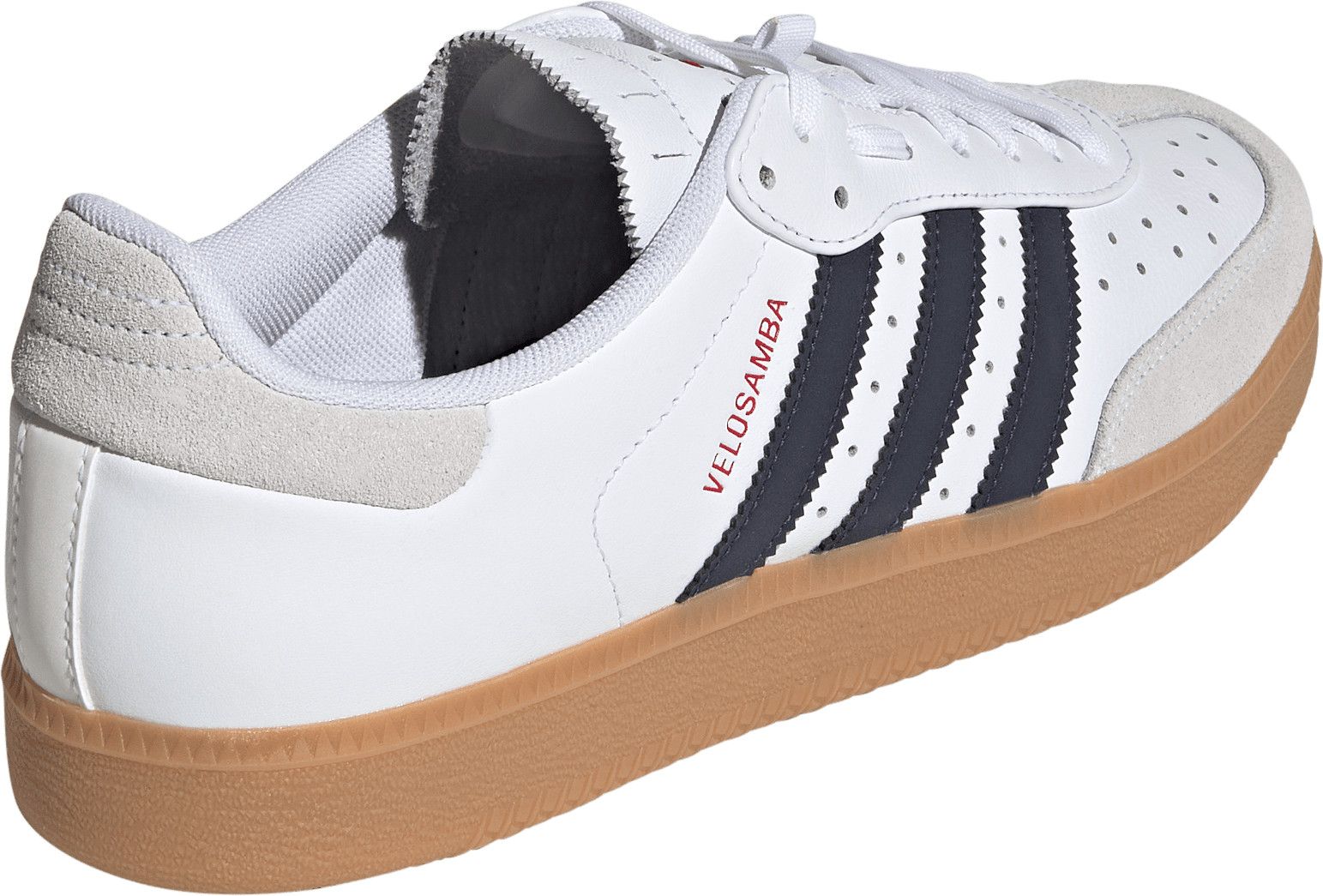 adidas Velosamba Leather Cycling Shoes, White/Blue, Unisex