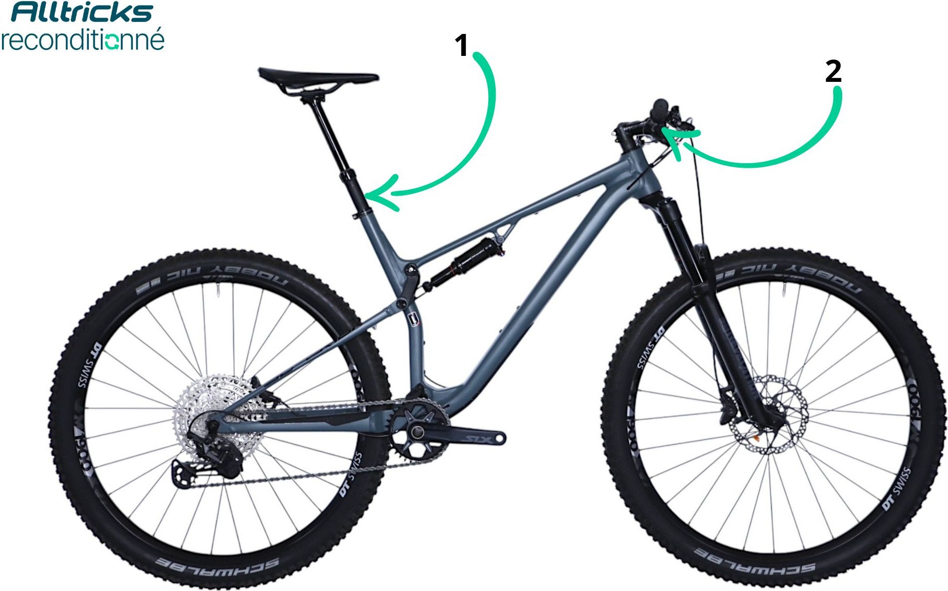 Superior XF 939 TR Shimano XT 12V 29' All-Suspension MTB Grey 2023