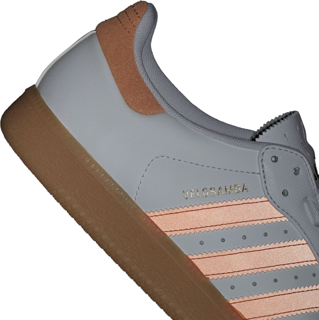 adidas Velosamba Leather Cycling Shoes, White/Orange, Unisex