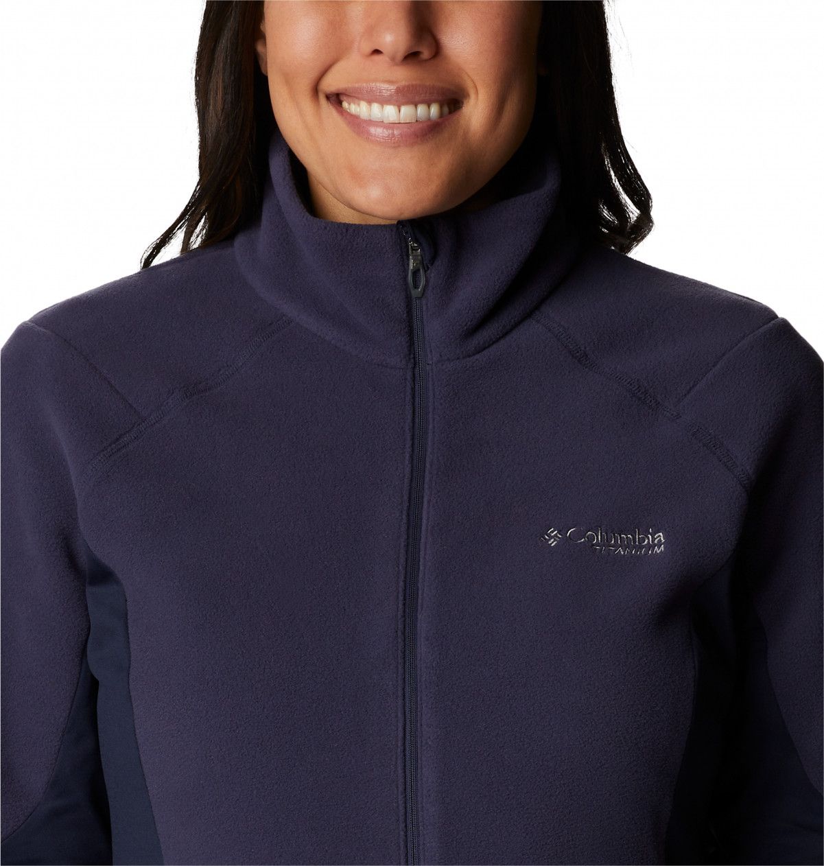 Columbia titanium titan pass 2.0 fleece jacket clearance