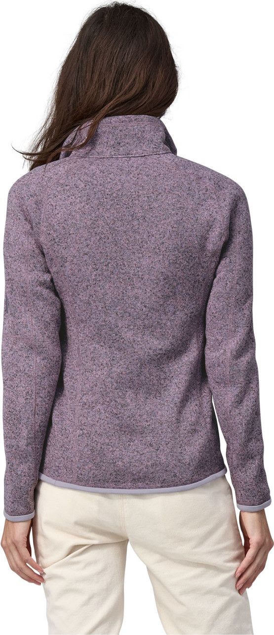 Patagonia Women's Better Sweater 1/4 Zip Violet fleece