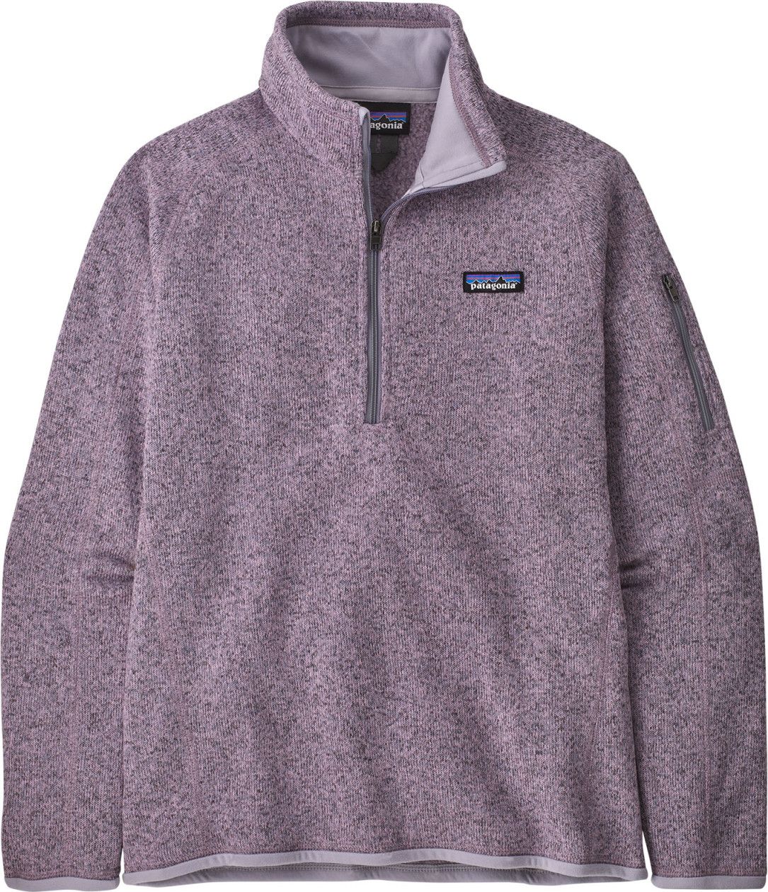 Patagonia Women s Better Sweater 1 4 Zip Violet fleece Alltricks