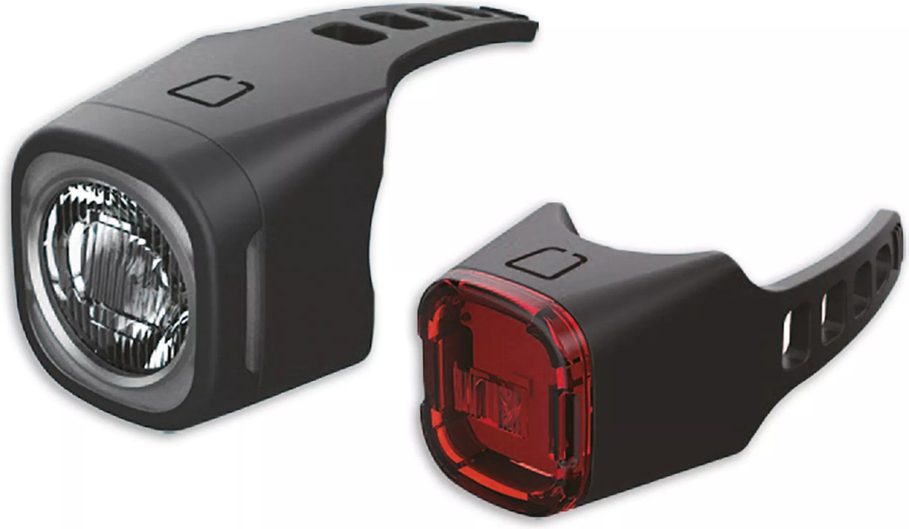 Kit éclairage Vélo Luvona – Rechargeable USB-C, Feu Avant/arrière, étanche IPX65, 58h D’autonomie