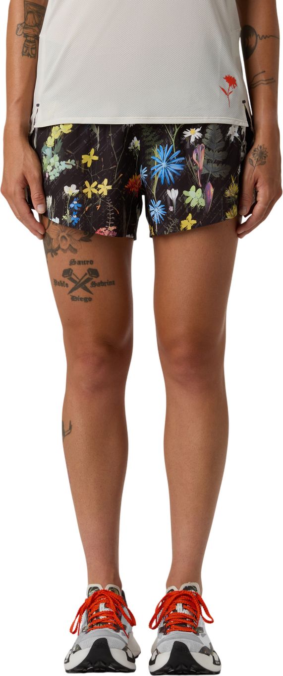 Women's Short The North Face Summit Pacesetter Floral Black