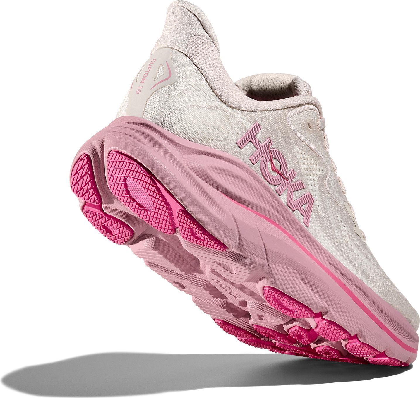HOKA ピンク ランニングシューズ clifton10 HOKA ONEONE ホカ CLIFTON 10 WIDE クリフトン ワイド 1162050