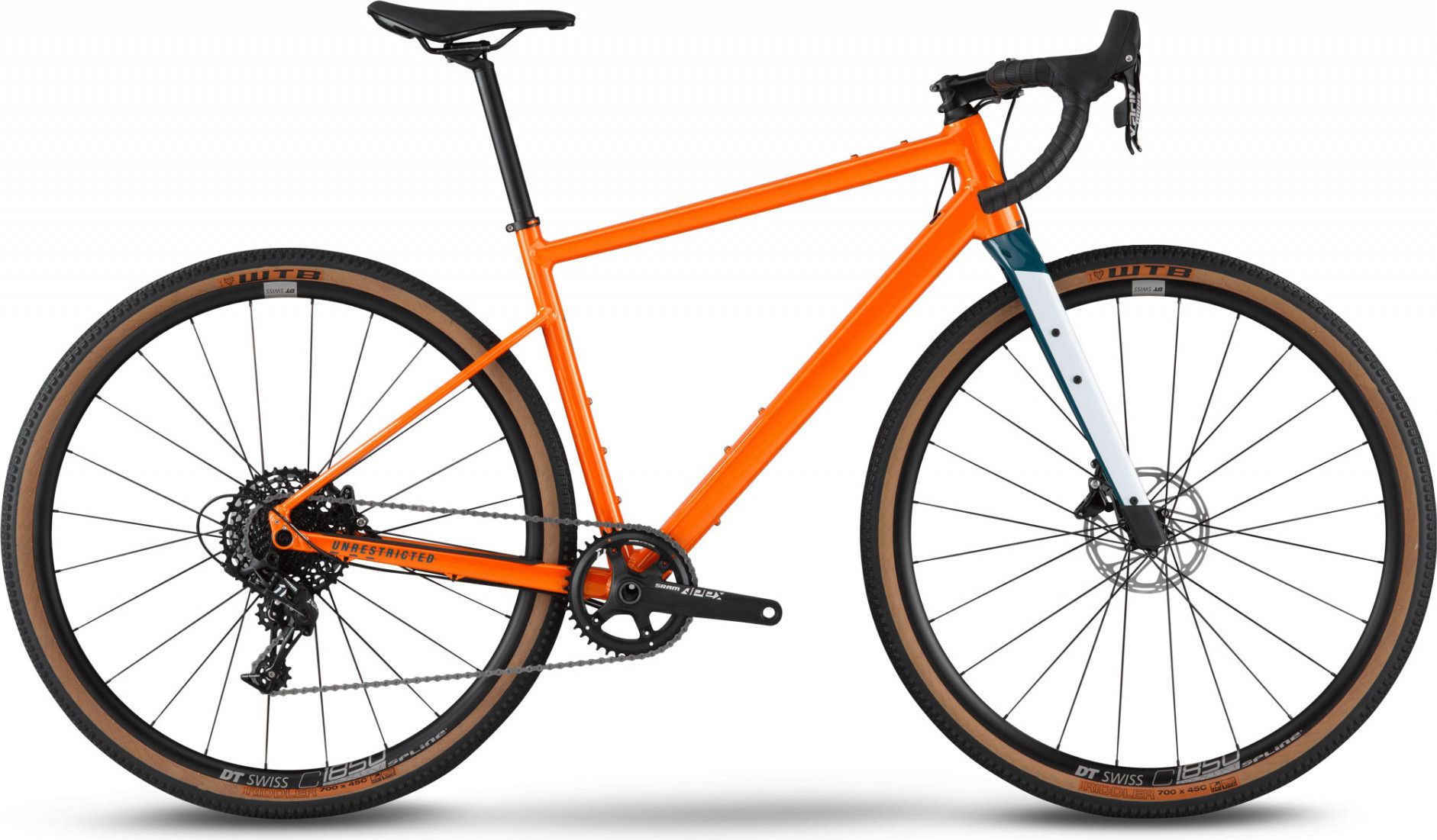 BMC URS AL One Gravel Bike Sram Apex 11S 700 mm Arancione 2022